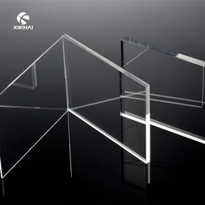 Hojas acrílicas de plástico fundido transparente, 1,8-50mm, 4x8, 4x6 pies, precio de fabricante