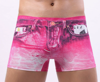 Sous-vêtements pour hommes, caleçons boxer en nylon, impression personnalisée, fabrication en usine