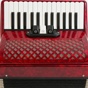 Acordeón Cromático de 26 Teclas y 48 Bajos, 3 Registros, de Madera y Celuloide, con Funda, Portátil, para Principiantes, Estudiantes, Escuelas de Música, Venta al Por Mayor - Product Image 3