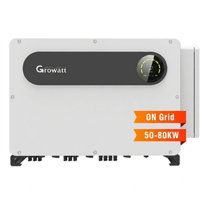 Convertisseur solaire photovoltaïque Growatt 80 kW sur réseau MAX 80KTL3 LV 80 kW triphasé 380 V pour systèmes solaires commerciaux en stock - Product Image 4