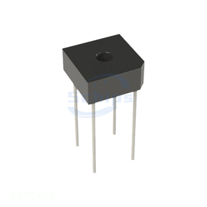 In Stock Components Electronic KBPC602 4-Square, KBPC-6 Diodes - Product Image 1