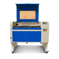 60W 80W 6040 Kaca Kecil Ething Laser Engraver Laser Cutter Co2 Mesin Laser Engraving untuk Bukan Logam