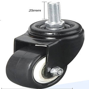 China Custom Made <span class=keywords><strong>Swivel</strong></span> Universal Rollen für verbesserte Manövrier fähigkeit in engen Räumen - Product Image 2