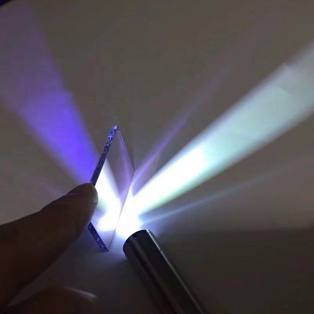 Factory Wholesale Round Square Glass RGB Dichroic Mirror Filter for Mini Stage Laser