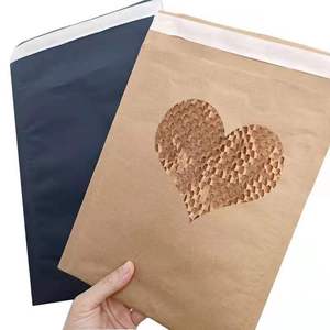 Sobres reciclables respetuosos con el medio ambiente, bolsas de embalaje de papel Kraft, <span class=keywords><strong>2022</strong></span> - Product Image 5