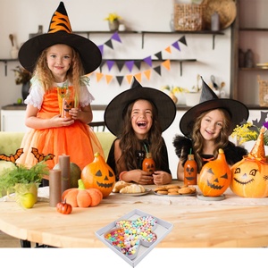 Caja con Forma de Fantasma para Dulces y Bocadillos de Halloween, con Tapa Transparente - Product Image 2