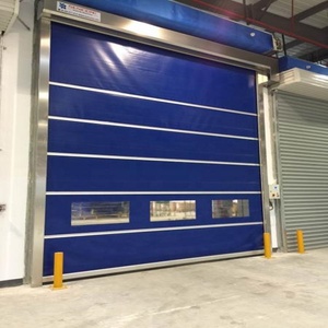 Puerta enrollable automática <span class=keywords><strong>de</strong></span> alta velocidad <span class=keywords><strong>de</strong></span> Pvc para lavado <span class=keywords><strong>de</strong></span> coches al aire libre <span class=keywords><strong>de</strong></span> movimiento rápido - Product Image 5