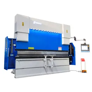 160T/3200 Press Brake Hydraulic CNC Sheet Metal Press Brake Machine With DA66T metal working industries