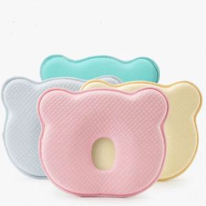 Oreiller de sommeil pour bébé nouveau-né en coton respirant, rembourrage en mousse à mémoire de forme, style nordique, 200TC, toutes saisons - Product Image 3