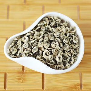 Thé vert parfumé au jasmin de qualité supérieure, feuilles de thé vert chinois au jasmin, fleur d'escargot, <span class=keywords><strong>Bi</strong></span> Luo Chun, thé vert au jasmin en feuilles détachées - Product Image 2