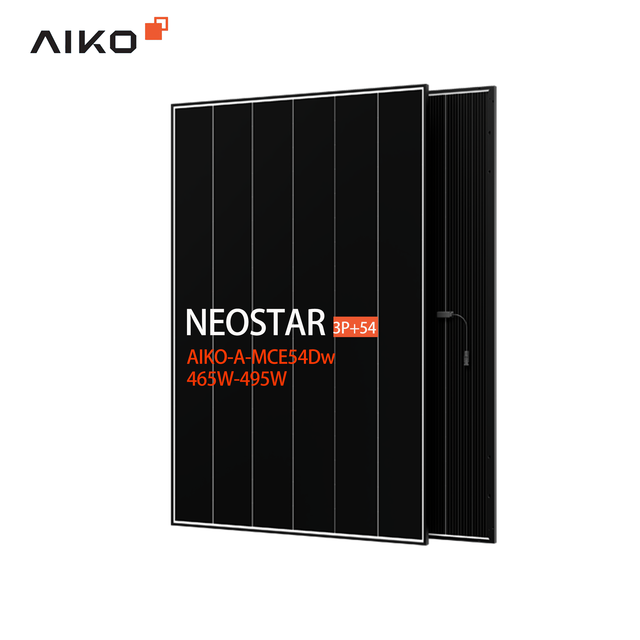 Aiko 465W 470w 475w 480w 485w 490w 495w Solar Panels N Type From Factory Wholesale PV Module Mono Perc High-Quality Affordable