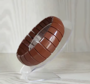 Pulsera de piedras preciosas naturales con pulsera de energía de turmalina para el cuidado de la salud y producto de masaje curativo - Product Image 4