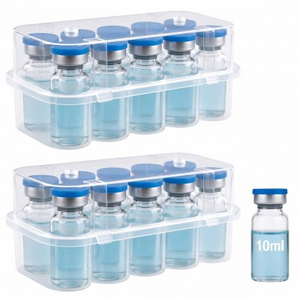 Cajas de Plástico para Almacenamiento de Frascos de Vacunas de 3ml, 5ml, 7ml, 10ml, 10cc, 20ml, Personalizadas al por Mayor - Product Image 1