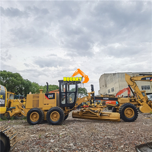 รถเกรดเดอร์มือสอง Caterpillar 140K/140h/140g/120H/120h/12h/12g/14g/140g ผลิตในสหรัฐอเมริกา พร้อมเครื่องยนต์ Komat GD511/GD623/GD805 ของแท้ ปี 2020 - Product Image 6
