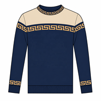 Vente flash : pulls pour hommes, personnalisés, respirants, confortables, élégants, à motifs automnaux, à prix avantageux