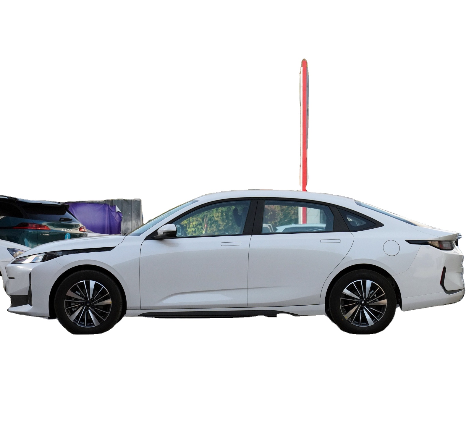 Новый китайский седан Changan, гибридный автомобиль Changan Qiyuan A05 2023 70 Lite, увеличенный дальность действия 1300 км, гибридный автомобиль PHEV, новые автомобили, седан EV