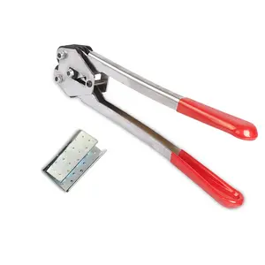 Factory Direct Sale Red Manual Band Sealer 1/2" ~3/4" PP 19mm PET Strapping Tools