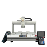 Machine de distribution automatique de colle de bureau de précision Composants de moteur de noyau de plate-forme de mouvement de bras robotique à quatre axes entièrement automatiques