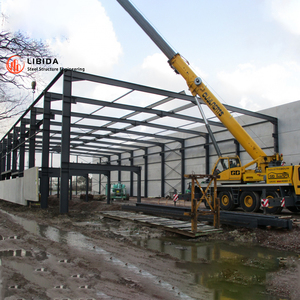 Usine de conception moderne Entrepôt préfabriqué en acier Bâtiment de structures métalliques préfabriquées à ossature spatiale - Product Image 6