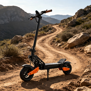 Scooter Eléctrico Todoterreno de 48V 800W para Adultos, con Neumáticos Gruesos de 11 Pulgadas, Plegable, Antivibraciones, Disponible en EE. UU., Reino Unido y la UE - Product Image 1