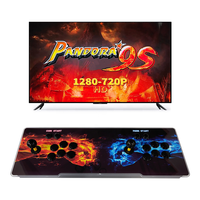Pandora arcade 9s/9d 4260 jogos console 1-4 jogadores, e-sport, caixa de jogos com luz led