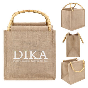 Сумка из натуральной джутовой мешковины - Product Image 1