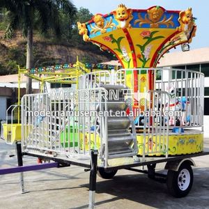 Remolque montado <span class=keywords><strong>feliz</strong></span> ir todos los paseos en el carrusel. - Product Image 6