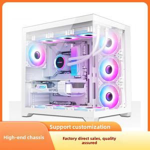 Boîtier d'ordinateur de bureau pour joueurs d'e-sport, boîtier large pour cybercafés, châssis ATX <span class=keywords><strong>grand</strong></span> format, <span class=keywords><strong>tour</strong></span> moyenne refroidie par air, OEM/ODM, en stock - Product Image 5