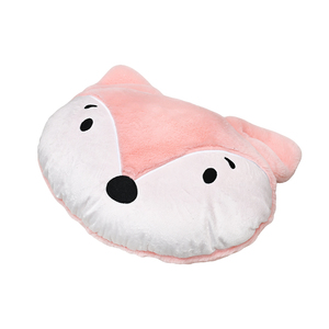 Linda Almohada <span class=keywords><strong>de</strong></span> Peluche con Diseño <span class=keywords><strong>de</strong></span> Zorro <span class=keywords><strong>de</strong></span> Dibujos Animados, Ultra Suave, Agradable al Tacto, Desmontable, Lavable, Decorativa, Funda <span class=keywords><strong>de</strong></span> Cojín para Sofá - Product Image 1