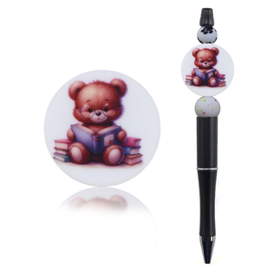 Perles focales en silicone personnalisées avec photo, perles imprimées sur mesure, créez vos propres designs - Product Image 4