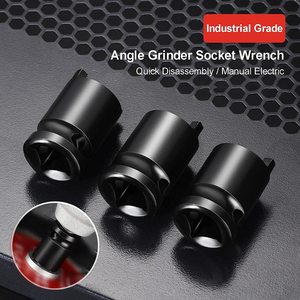 Nanrui Angle Grinder <b>Socket</b> Wrench 24mm Metal Disassembly Sleeve For Electric Wrench Manual <b>Ratchet</b> - Product Image 3