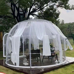 Tente à bulles avec éclairage extérieur, dix bulles transparentes pour le Camp avec maison à bulles <span class=keywords><strong>gonflable</strong></span> préfabriquée licorne - Product Image 4