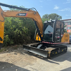 Excavatrice Sany SY95 d'occasion à bas prix, 9 tonnes, petite pelle industrielle de construction d'occasion, modèle Sany 95C en promotion - Product Image 1