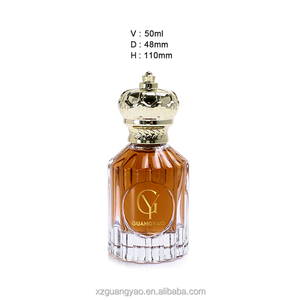 Flaconi da Profumo Vuoti da 50 <span class=keywords><strong>ml</strong></span> di Grande Popolarità, Bottiglie per Profumo Vintage Rotonde ed Eleganti da 50 <span class=keywords><strong>ml</strong></span> con Scatola e Tappo a Corona - Product Image 6