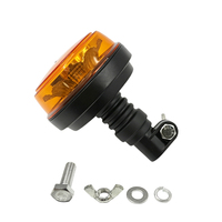 Feux de signalisation ambre à haute luminosité 12 LED 12V/24V, lampe de signalisation rotative, clignotante, accessoire de sécurité pour remorque, camion, tracteur, UTV, IP67