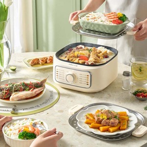Olla de Vapor Eléctrica Little Bear DZG-HA0N7 de Dos Niveles, Multifuncional, con Apagado Automático - Product Image 2