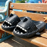 Pantuflas de Tiburón EVA para Niños, Personalizadas OEM, Ligeras, Antideslizantes, de Secado Rápido, para Playa, Piscina, Interiores y Exteriores