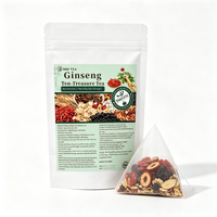 Thé Herbal Sain Sans Caféine Ginseng Dix Trésors en Sachet Marque Blanche Fabricant Fournisseur Vente en Gros 5g X10