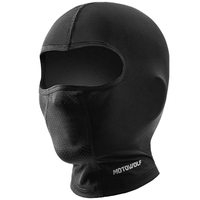 Gorra y Máscara Facial para Motociclismo MOTOWOLF-FM-Series