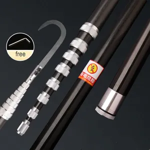 Rắn pultruded sợi carbon bọc Bass sợi thủy tinh Fly Fishing Rod khoảng trống bán buôn