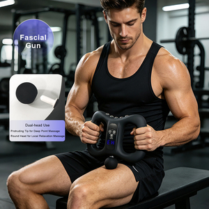 Anneau de fascia électrique 5-en-1 amovible à fréquence variable pour la relaxation quotidienne et la combustion des graisses abdominales, utilisation mains libres - Product Image 3