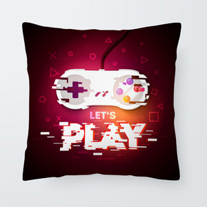 2024 Imported Fashion <strong>Trendy</strong> Game Style Luxury <strong>Pillow</strong> Covers Custom Home Art Decoration Sofa Cushion Animation Game Pattern