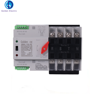 Commutateur de transfert automatique Mini sélecteur électrique ATS Type de rail DIN 4p ATS Commutateur électrique ATS à double alimentation de type régulier
