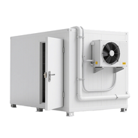 Chambre froide modulaire automatique insonorisée avec panneaux sandwich PU Copeland Emerson, télécommandée, pour viande, fruits et légumes
