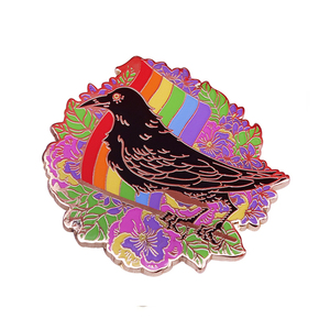 Pin de Solapa de Metal con Diseño Especial de Aves Silvestres, Pin de Esmalte Duro con Diseño de Pájaro Puffin de <span class=keywords><strong>Alaska</strong></span>, Botones y Pines - Product Image 4