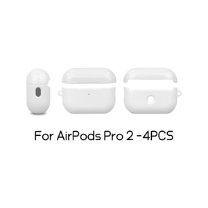 Subbank 3D Sublimación en blanco <span class=keywords><strong>para</strong></span> <span class=keywords><strong>Airpods</strong></span> <span class=keywords><strong>Pro</strong></span> <span class=keywords><strong>2</strong></span>-4PCS Estuche recubierto Estuche <span class=keywords><strong>para</strong></span> auriculares - Product Image 3