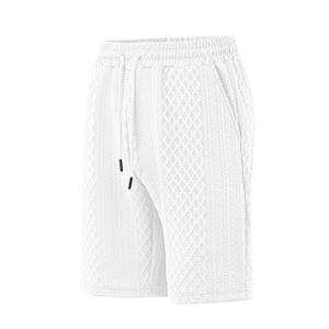 Pantalones Cortos de Verano para Hombre TK, Holgados, Transpirables, Microelásticos, con Cordón Ajustable, Jacquard Recto, Tallas Grandes, Ropa Casual - Product Image 6