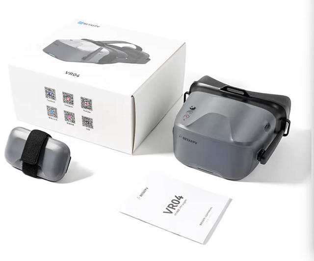 VR04 1TB FPV Goggles 1920*1080 Recording Video VR Glasses RC Racing Drone Accessories Steady View Diversity RX DVR Remote