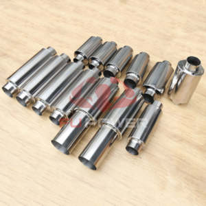 Maßgefertigte Größe <span class=keywords><strong>2</strong></span>\" <span class=keywords><strong>2</strong></span>,5\" 3\" 3,5\" 4\" Titan-Auspuffrohr Renn-Schalldämpfer-Endstück Auto-Auspuffrohr - Product Image 3