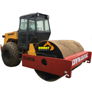 Good Working Condition Second <b>Hand</b> Dynapac CA251D/CA301D Vibratory Roller Single <b>Drum</b> Diesel Engine 80kW Power Motor & Pump - Product Image 6